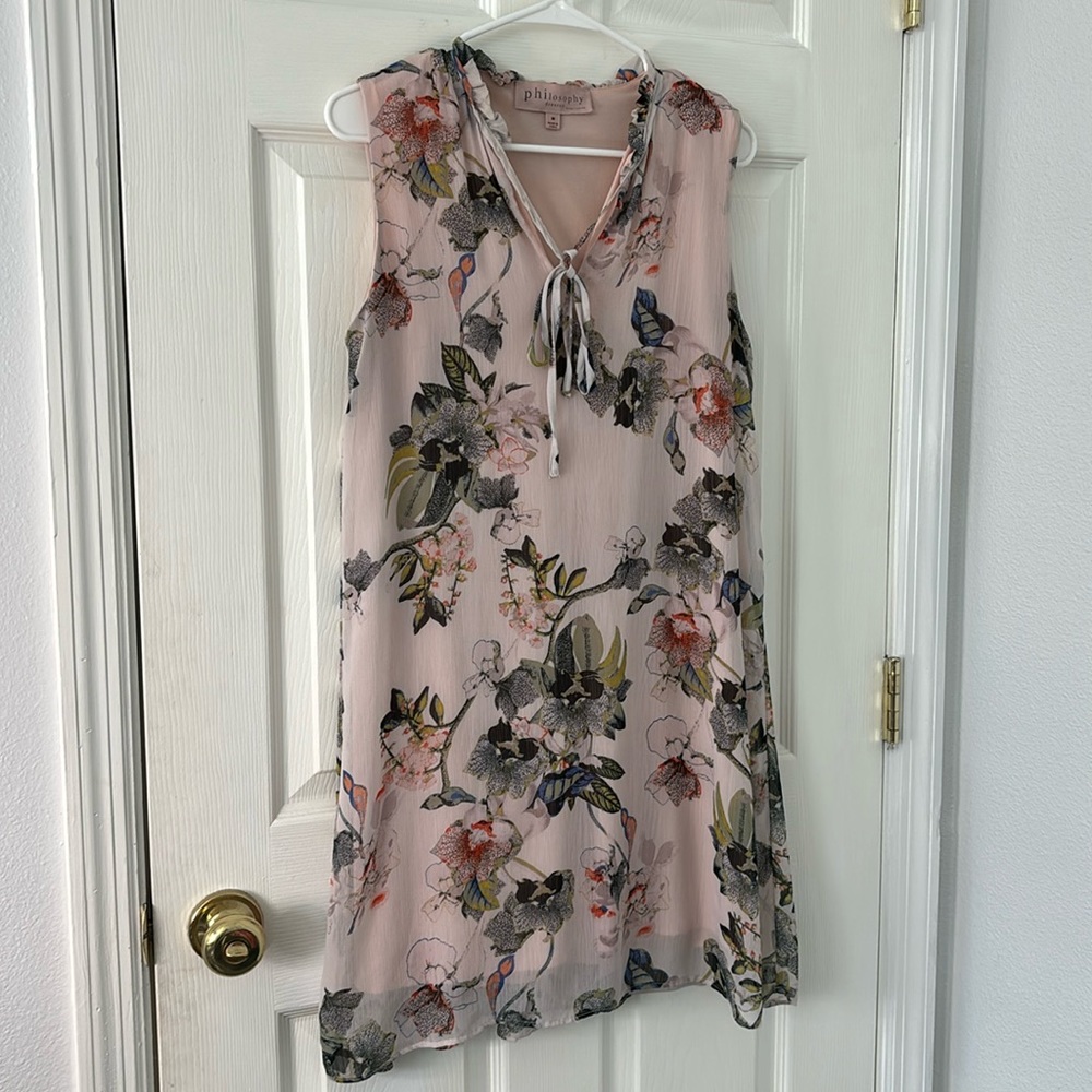 Floral floaty dress